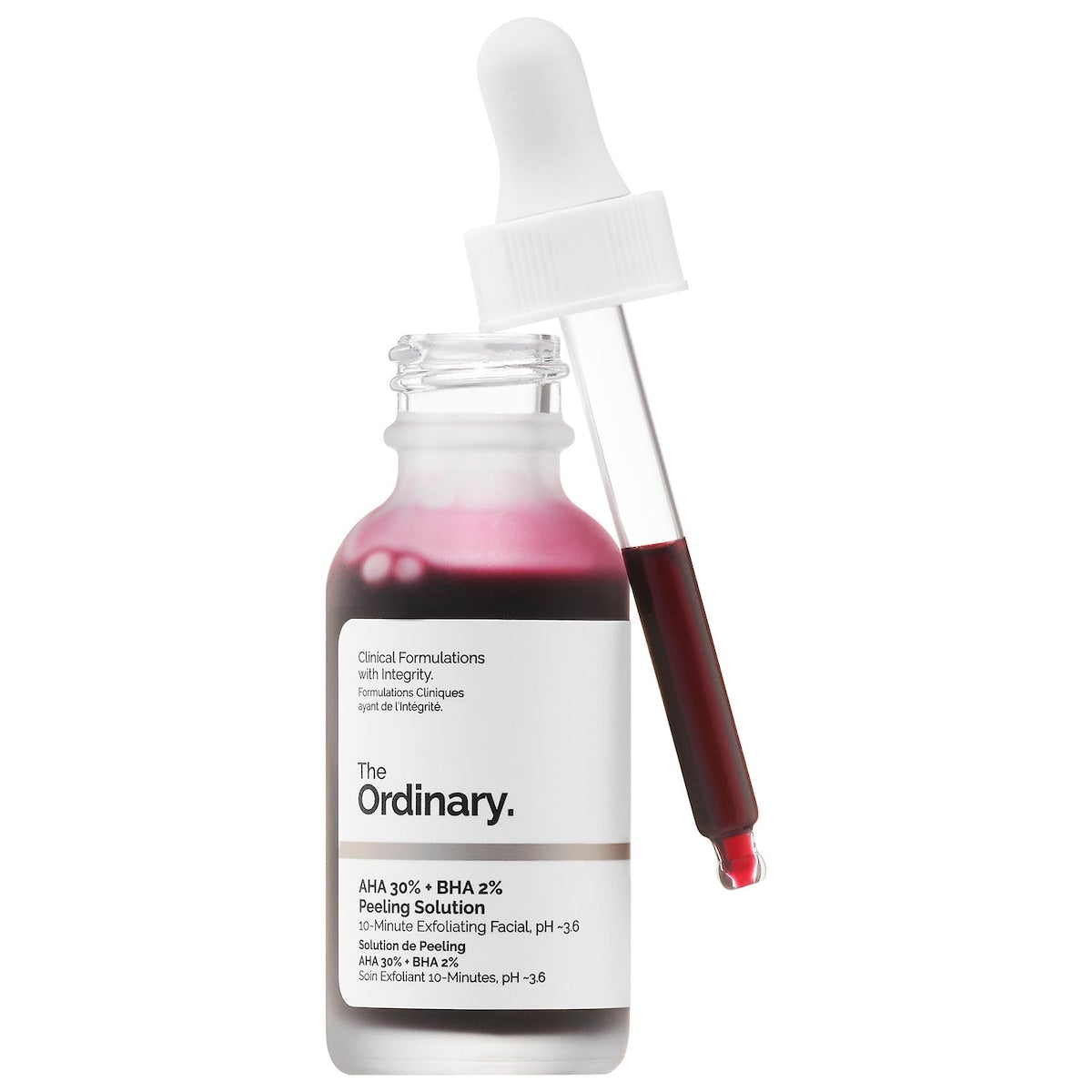 The ordinary AHA30% + BHA2% peeling solution